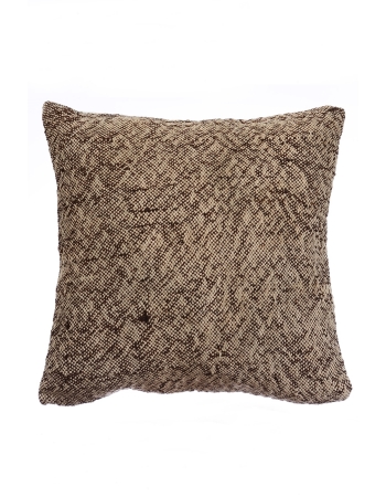 Vintage Brown Kilim Pillow Cover