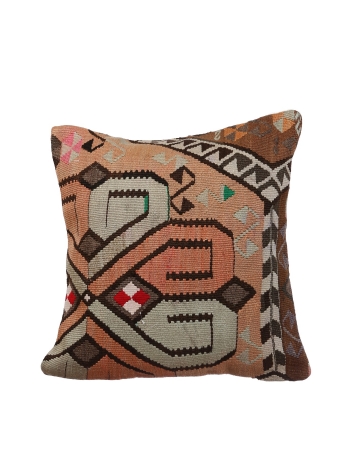 Unique Vintage Kilim Pillow Cover