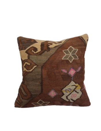 Vintage Turkish Kilim Pillow Cover