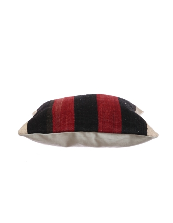 Red & Black Kilim Pillow Cover