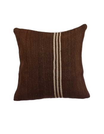 Brown Handmade Kilim Pillow