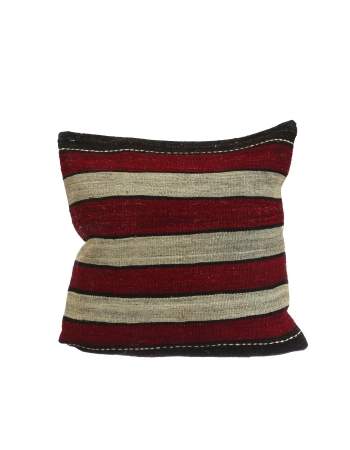 Striped Vintage Kilim Pillow Cover