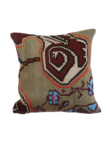 Vintage Handmade Kilim Pillow Cover