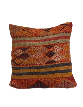 Decorative Embroidered Kilim Pillow Cover