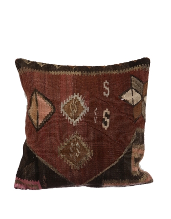 Turkish Vintage Kilim Pillow Cover