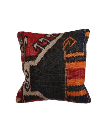 Vintage Turkish Kilim Pillow Cover