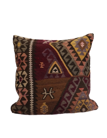 Turkish Vintage Kilim Pillow Cover