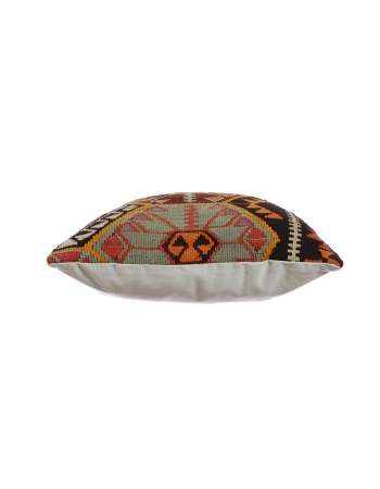 Vintage Turkish Kilim Pillow Cover