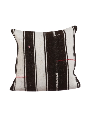 Striped Vintage Kilim Pillow Cover