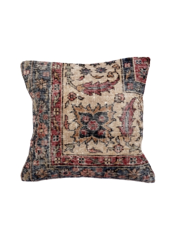 Distressed Vintage Pillow Cover