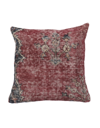 Distressed Vintage Turkish Pillow Cover