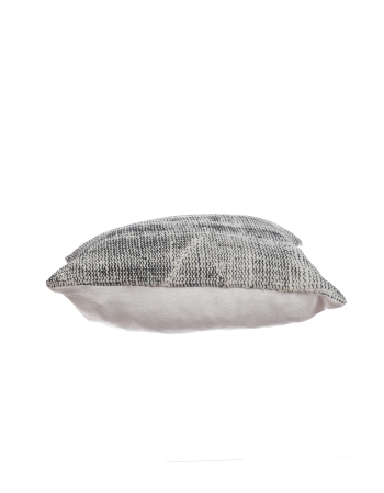 Gray Distressed Vintage Pillow Cover