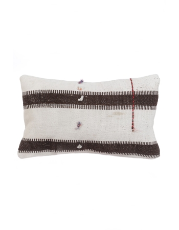 Striped Vintage Kilim Pillow Cover