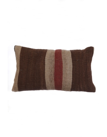 Brown Vintage Kilim Pillow Cover