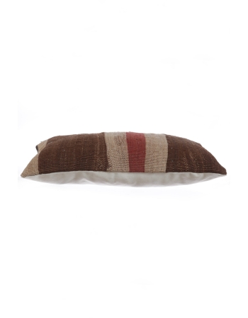 Brown Vintage Kilim Pillow Cover