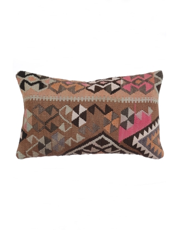 Vintage Turkish Kilim Pillow Cover