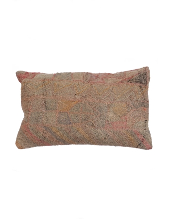 Vintage Embroidered Kilim Pillow Cover