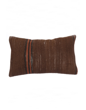 Brown Vintage Kilim Pillow Cover