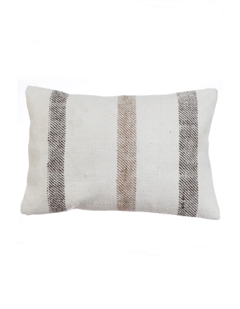 Handmade Striped Kilim Pillow Cover