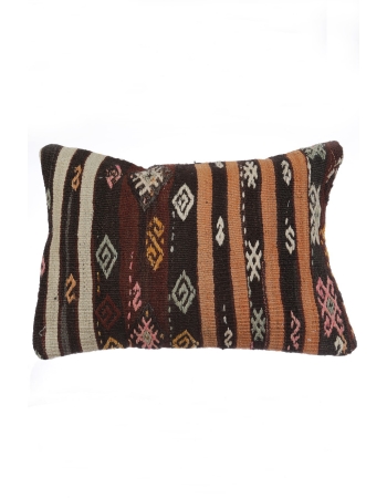 Embroidered Kilim Pillow Cover