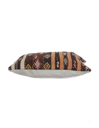 Embroidered Kilim Pillow Cover