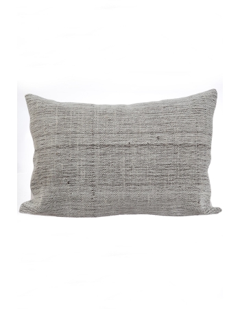 Decorative Gray Vintage Kilim Pillow