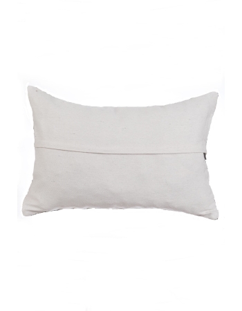 Decorative Gray Vintage Kilim Pillow