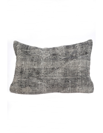 Gray Vintage Pillow Cover