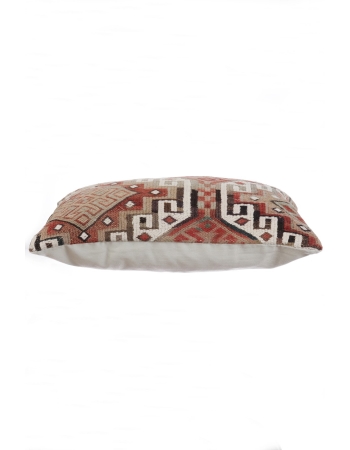 Embroidered Vintage Kilim Pillow Cover