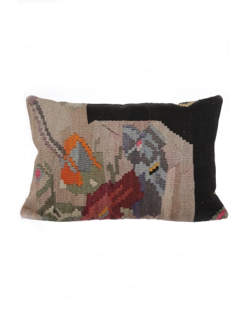 Vintage Turkish Kilim Pillow Cover