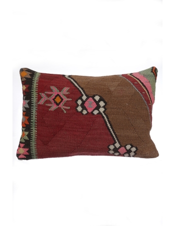 Vintage Turkish Kilim Pillow Cover