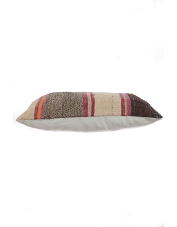 Striped Vintage Kilim Pillow Cover