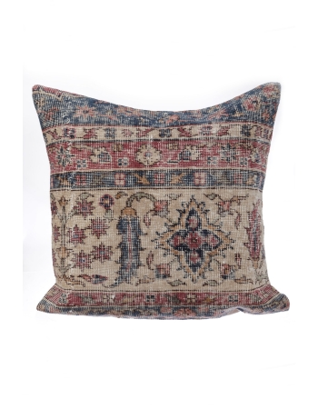 Vintage Distressed Turkish Pillow Cover