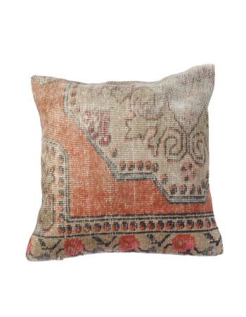 Vintage Distressed Turkish Pillow Cover