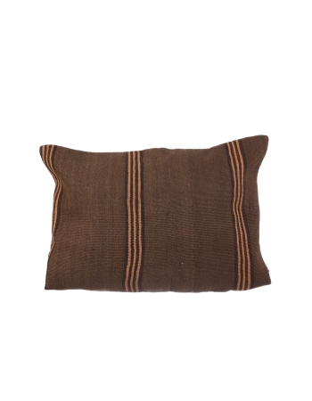 Vintage Brown Large Pillow Cover