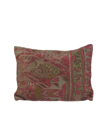 Large Vintage Decorative Kilim Pillow