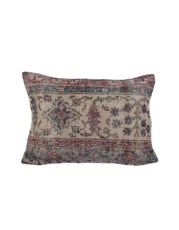 Large Distressed Vintage Pillow Cover