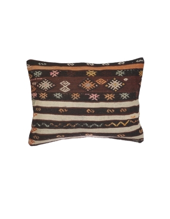 Handmade Large Vintage Kilim Pillow