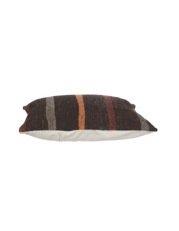 Vintage Brown Kilim Pillow Cover