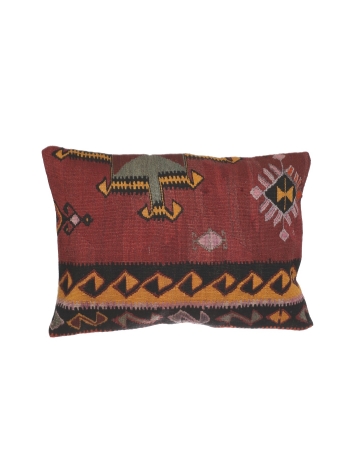 Large Vintage Kilim Pillow Cover