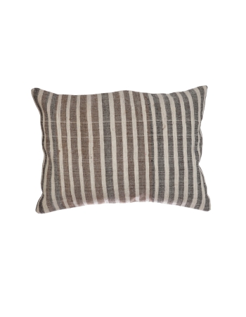 Striped Large Vintage Kilim Pillow