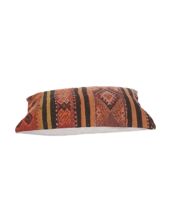 Embroidered Vintage Kilim Pillow Cover