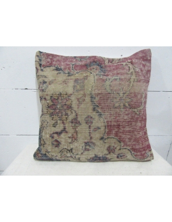 Vintage Distressed Pillow Cover