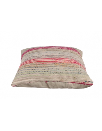 Vintage Striped Kilim Pillow Cover