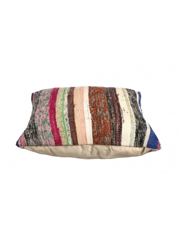 Vintage Striped Kilim Pillow Cover