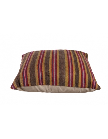 Striped Vintage Kilim Pillow Cover