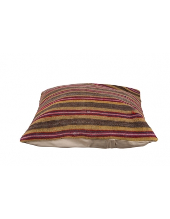 Vintage Striped Kilim Pillow Cover