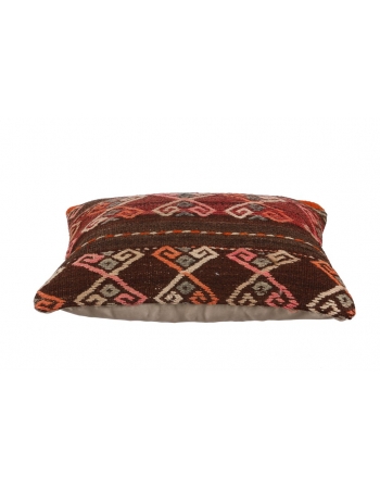 Embroidered Vintage Kilim Pillow Cover