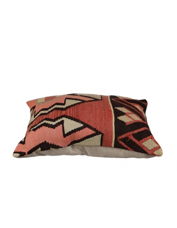 Decorative Vintage Turkish Kilim Pillow