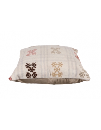 Embroidered Kilim Pillow Cover